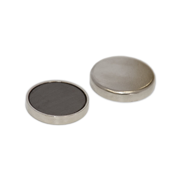 Ferrite Disc Magnet - 20mm x 3mm (Capped)