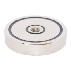 Internal Thread Magnet Neodymium Internal Thread Pot Magnet - D48x10mm M8 | Pull Force 80KG ...